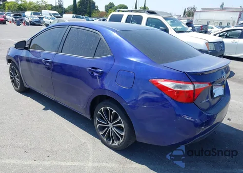2014 Toyota Corolla S Plus from USA, damaged, VIN 5YFBURHE4EP094673